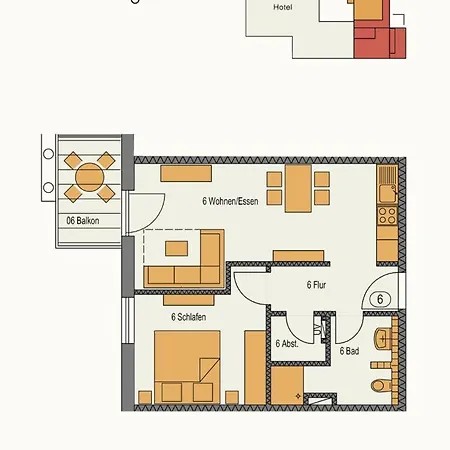 Rodehuus 6 *